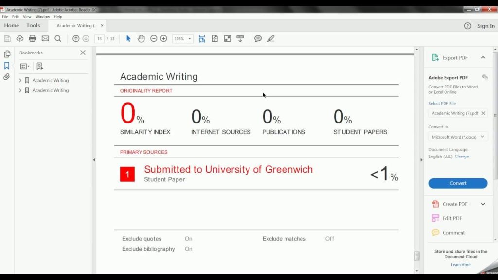 Get a Turnitin Plagiarism Report with Professional Editing: Ensure Originality and Perfection